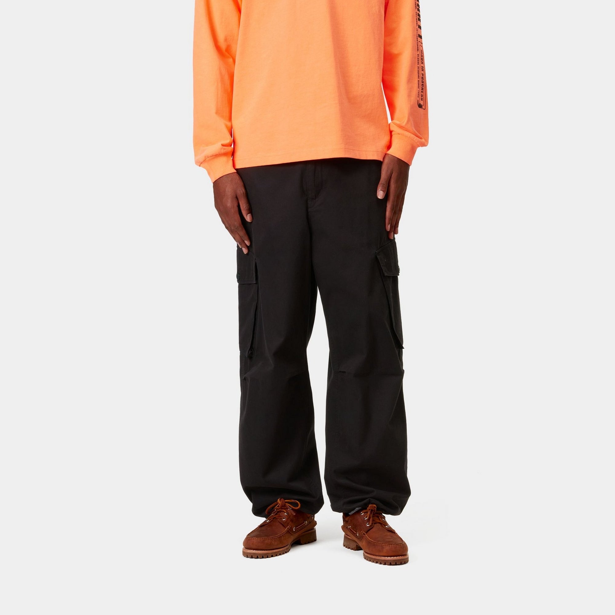 Unit Pant | Black Stone Washed Casual Pants for Men & Women - Perfect for Everyday Wear, Work, and Outdoor Activities
