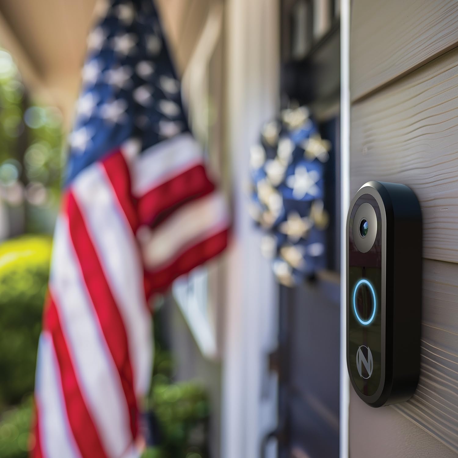 Night Owl 1080p HD Smart Video Doorbell with Motion Detection - Wireless Chime & Easy Installation - Perfect for Home Security & Package Delivery Monitoring