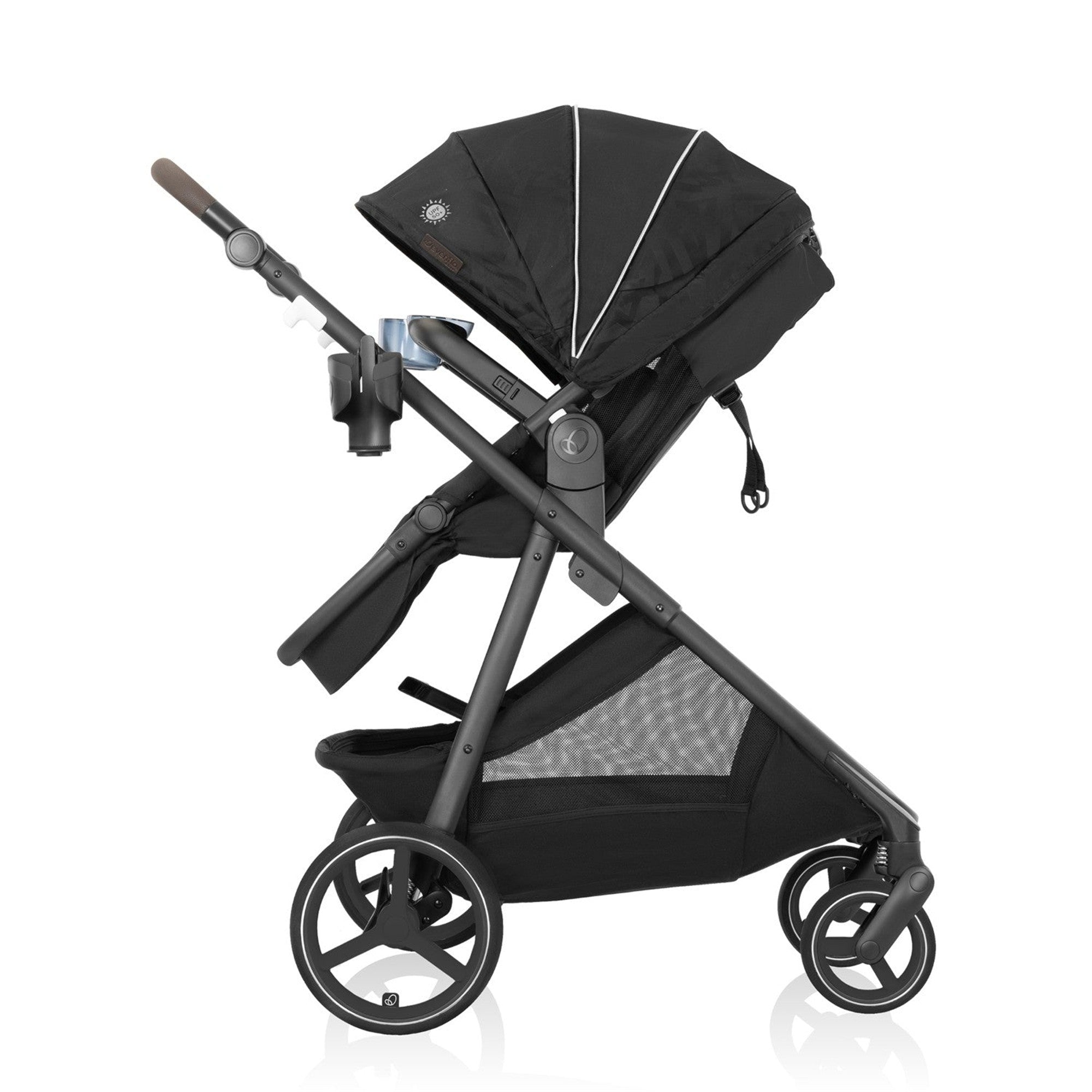 Evenflo Shyft Intuiti+ Travel System - Lightweight Stroller & Infant Car Seat Combo for Newborns to Toddlers | Perfect for Air Travel, Shopping & Daily Outings