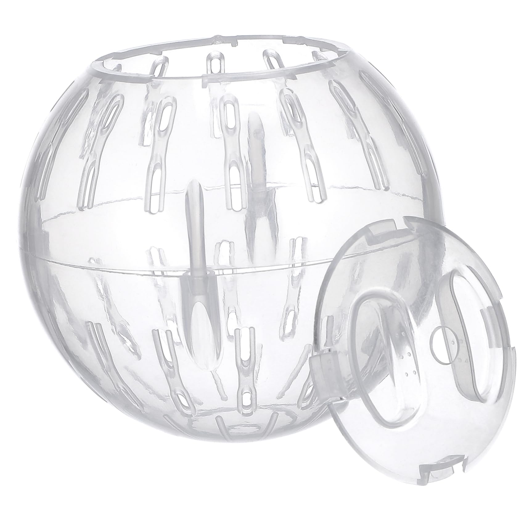 Small Animal Exercise Ball - 10cm Hamster Running Ball for Guinea Pigs, Mice & Tiny Pets | Durable Plastic Play Ball for Indoor Exercise & Fun Activities | Perfect for Playtime, Training & Pet Enrichment