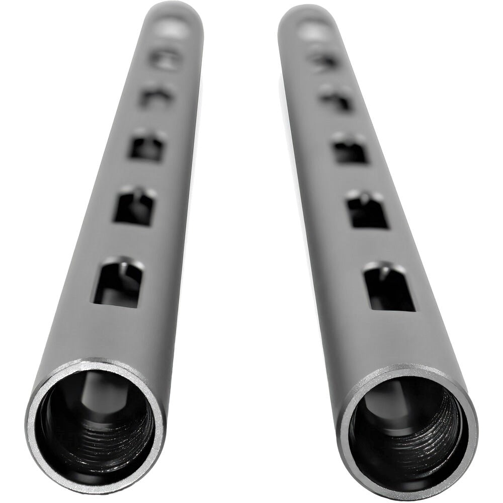Kondor Blue 12'' PPSH 15MM Threaded Rod - Space Gray (2 Pack) | Camera Rig Stabilizer for DSLR & Mirrorless Filmmaking