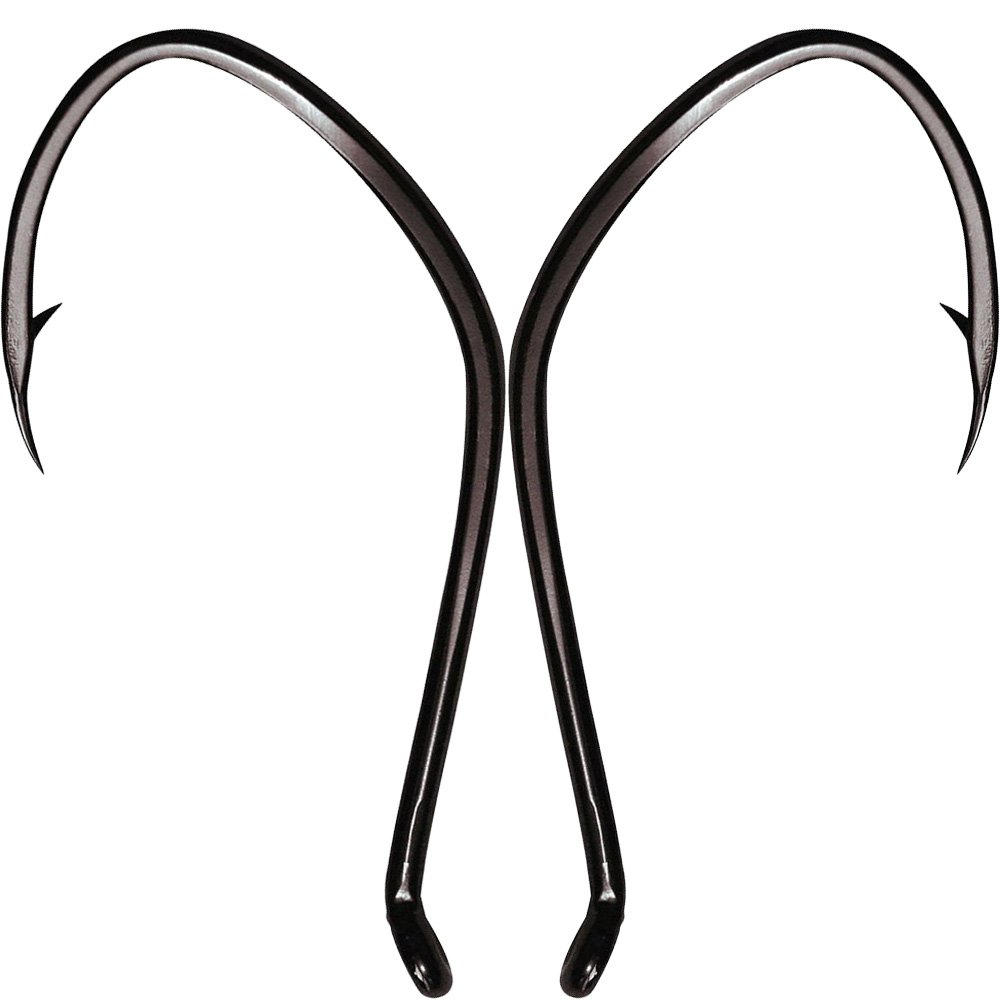 100pcs Catfish Hooks - High Carbon Steel Fishing Hooks for Saltwater & Big River