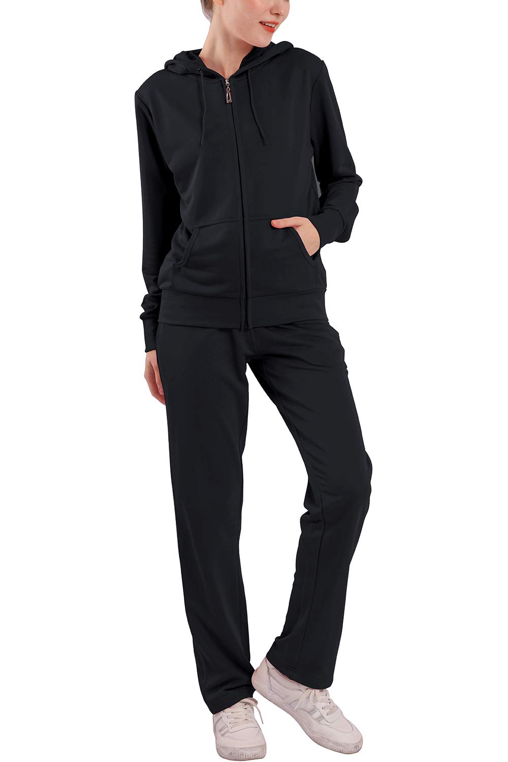 Women's 2-Piece Casual Track Suit Set - Comfortable Sweatsuit for Running, Yoga & Lounge Wear | Perfect for Gym, Workout & Relaxing at Home