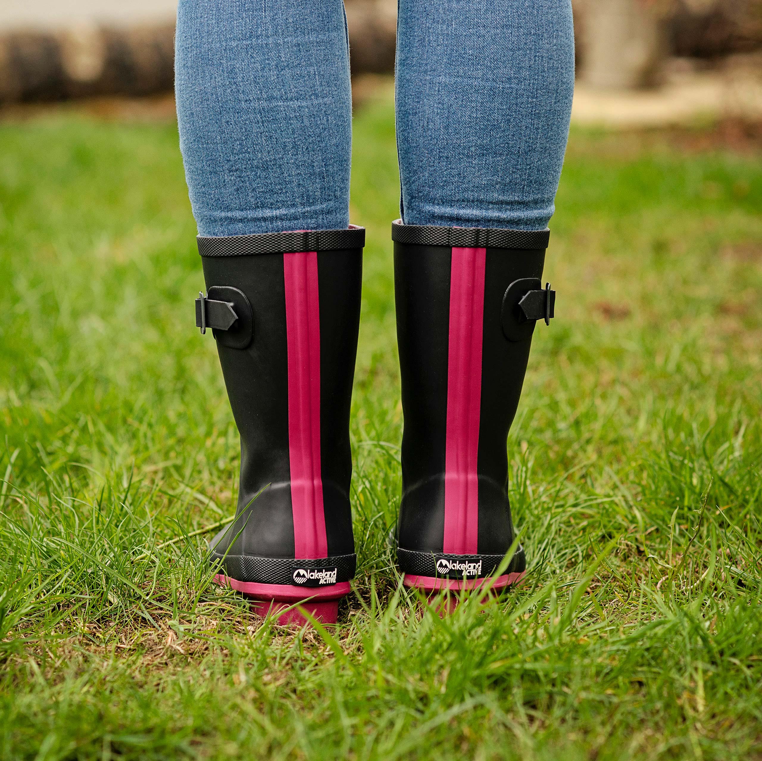 Women's Lyzzick Waterproof Wellington Boots - Comfortable Rain & Garden Boots for Outdoor Activities, Hiking & Farming