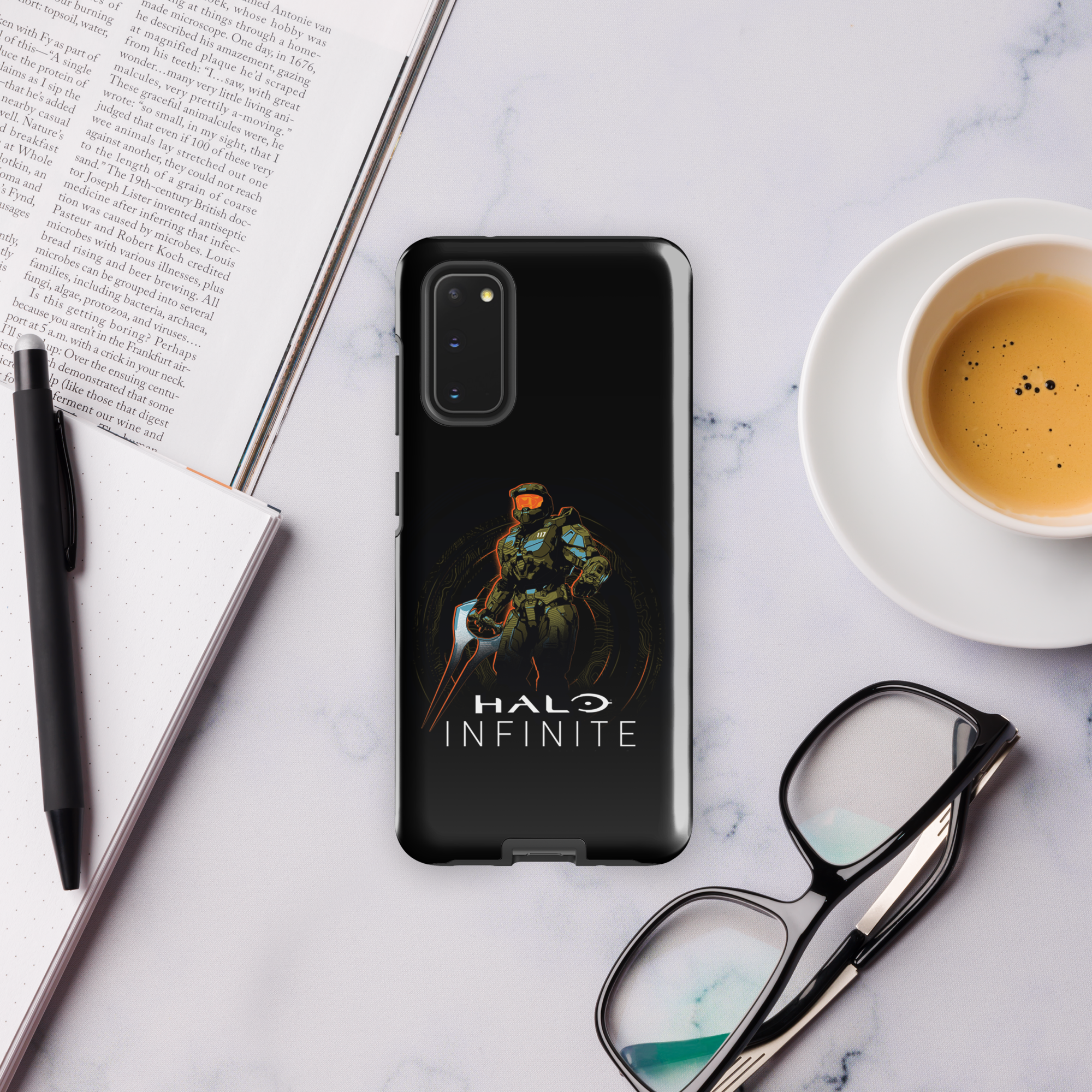 Halo Infinite Epic Master Chief Durable Phone Case for Samsung - Protective Cover for Gaming & Everyday Use