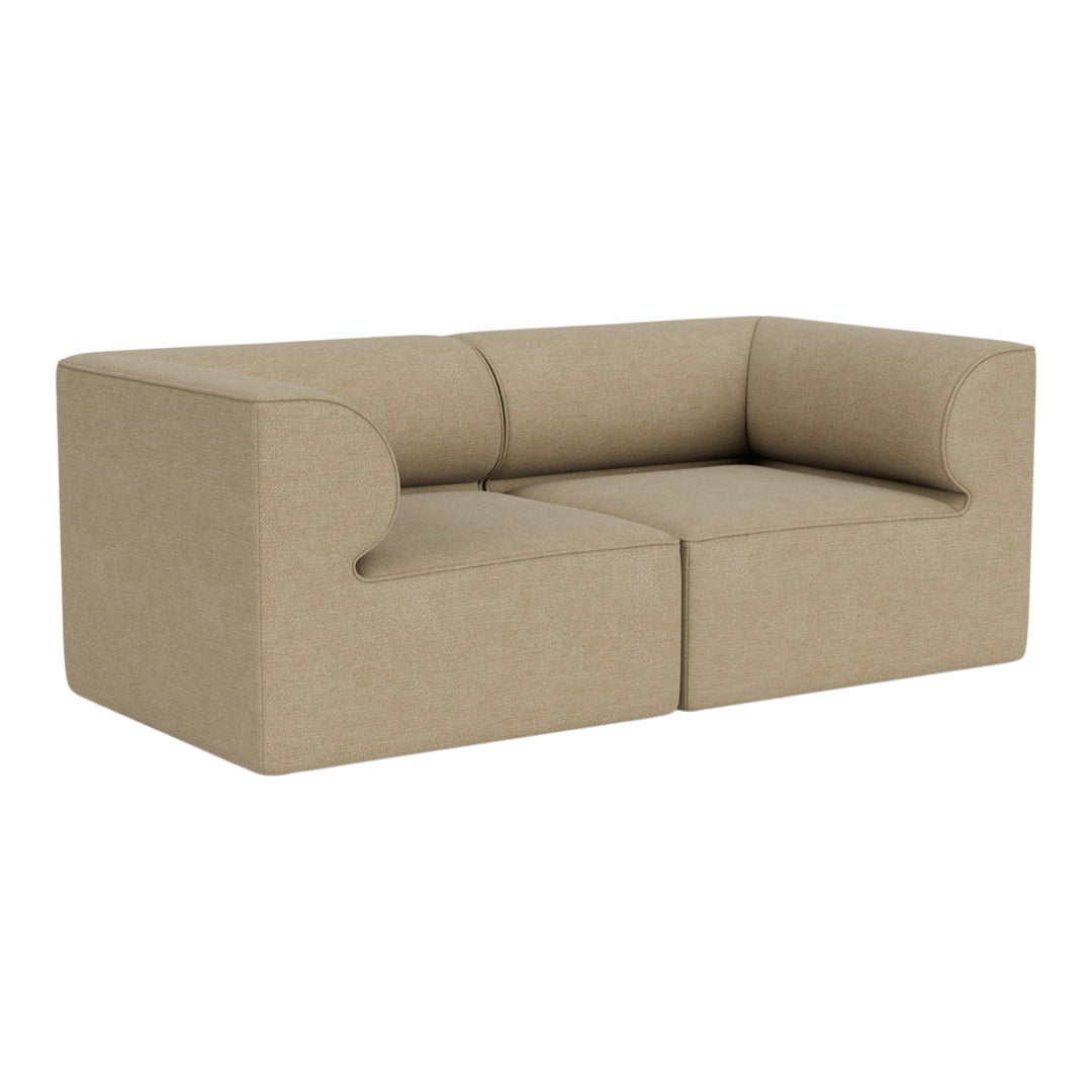 Modular Sofa 2 Seater - Modern Sectional Couch with Customizable Configuration | Perfect for Small Living Rooms, Apartments & Cozy Spaces