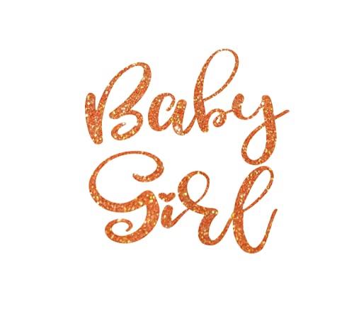 Orange Glitter