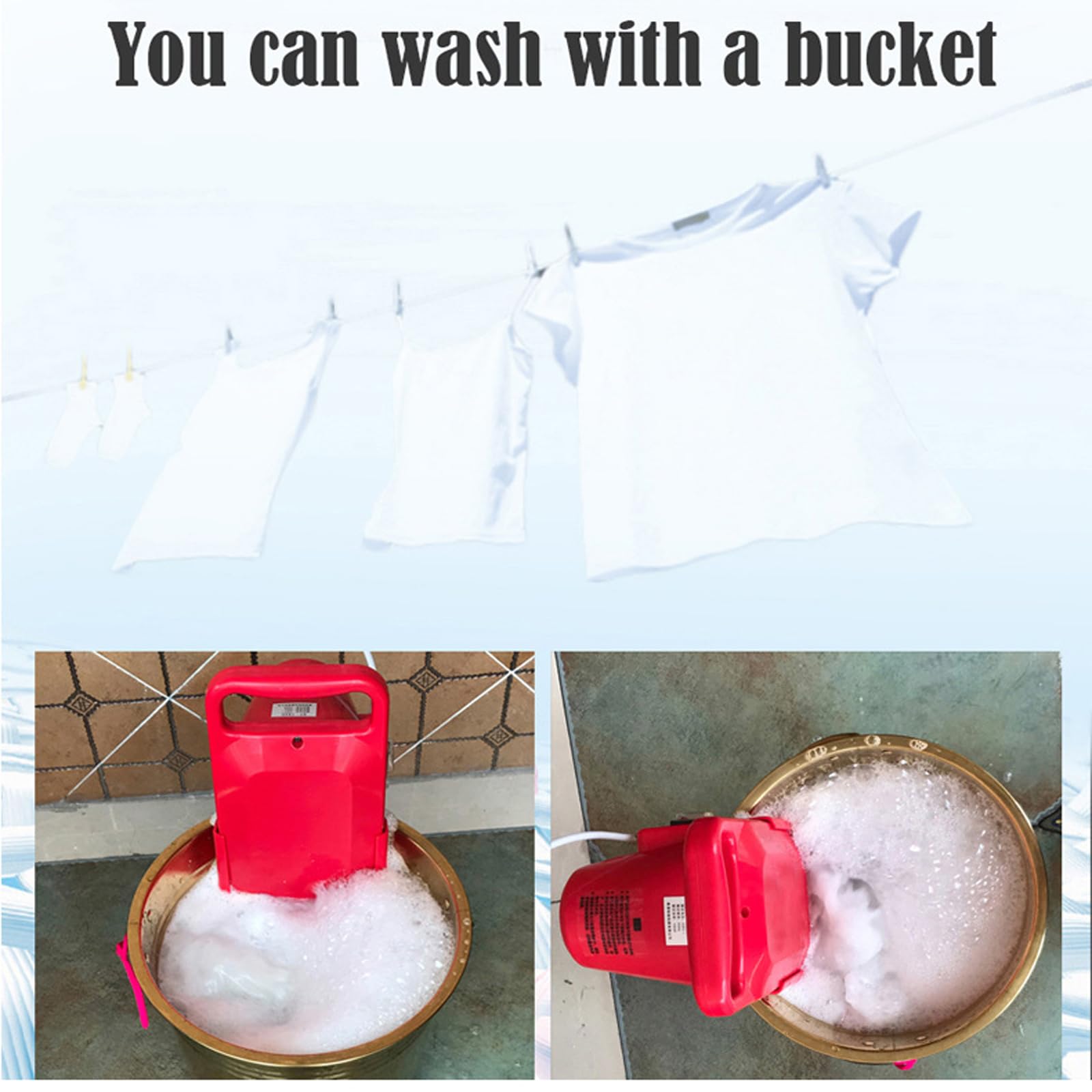 Portable Mini Washing Machine - Compact Semi-Automatic Washer with Digital Display & Leakproof Design for Dorm, Apartment, RV & Travel - Perfect for Small Spaces & On-the-Go Laundry