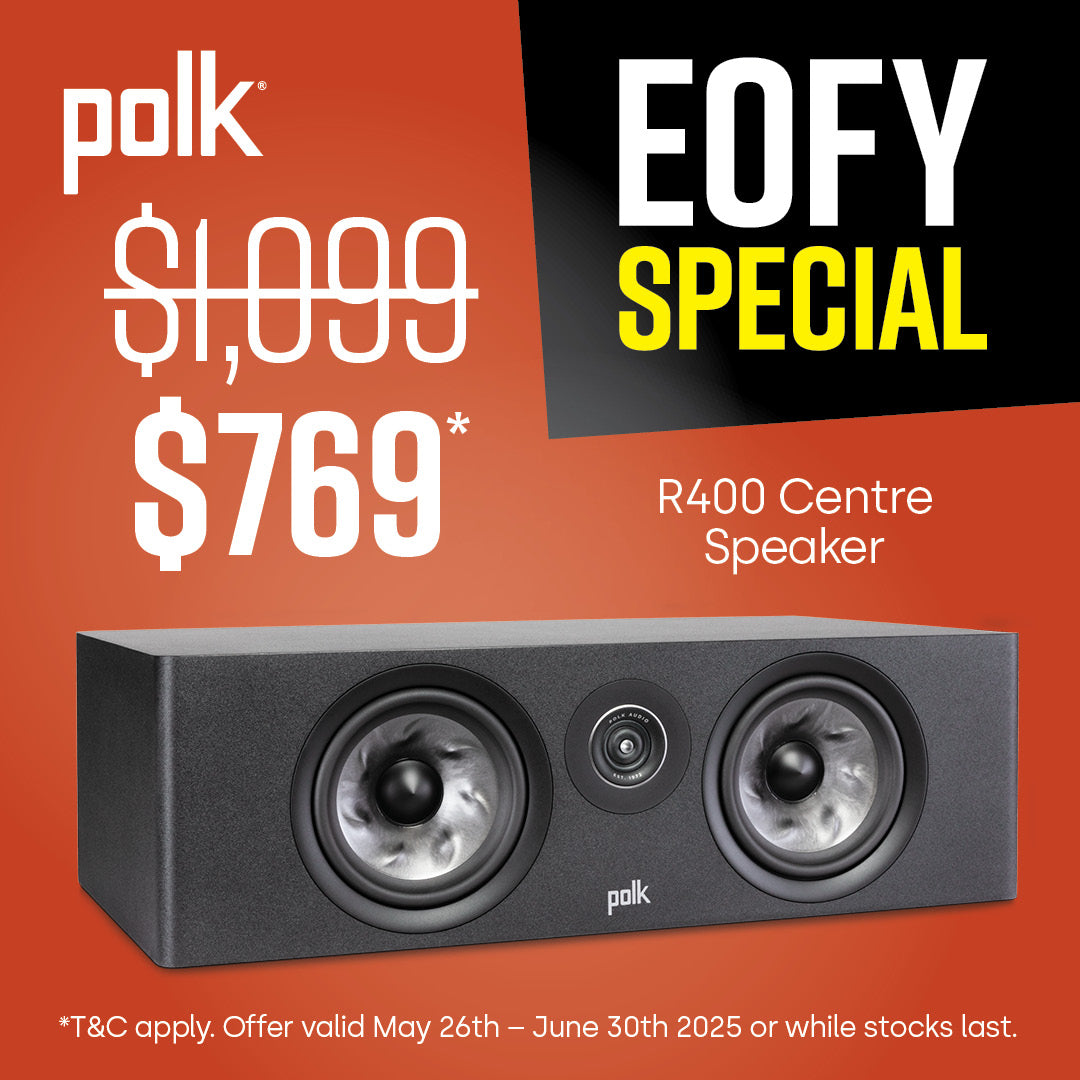 Polk Audio Reserve R400 Center Channel Speaker - Premium Home Theater Sound for Movies, Music & Gaming