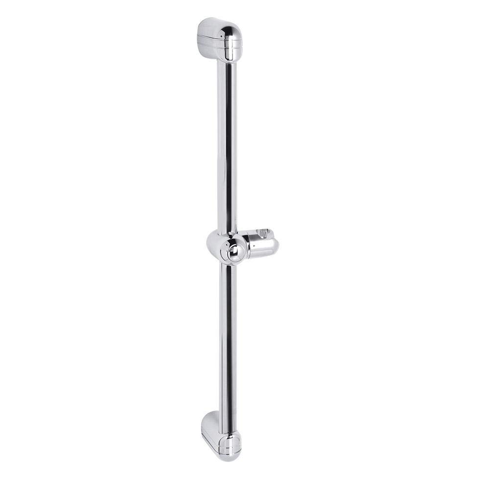 Stainless Steel Adjustable Slide Bar with Handheld Shower Head Holder - Bathroom Shower Rod for Easy Height Adjustment - Perfect for Modern Showers, Spa-Like Experience & Accessibility Needs