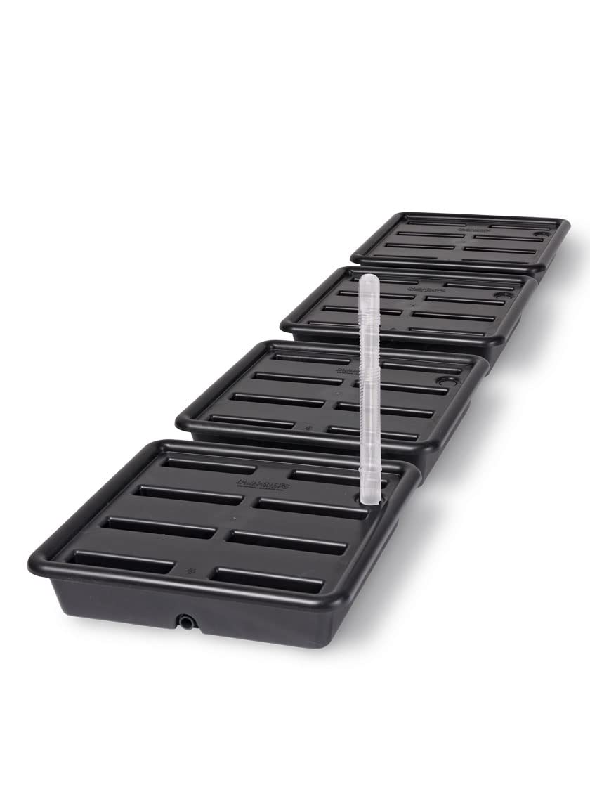 Self-Watering Planter Insert for Raised Garden Beds - 20 Gallon Automatic Watering System for Outdoor Vegetables, Flowers & Greenhouse Plants | Perfect for Drought-Resistant Gardening & Low-Maintenance Landscaping