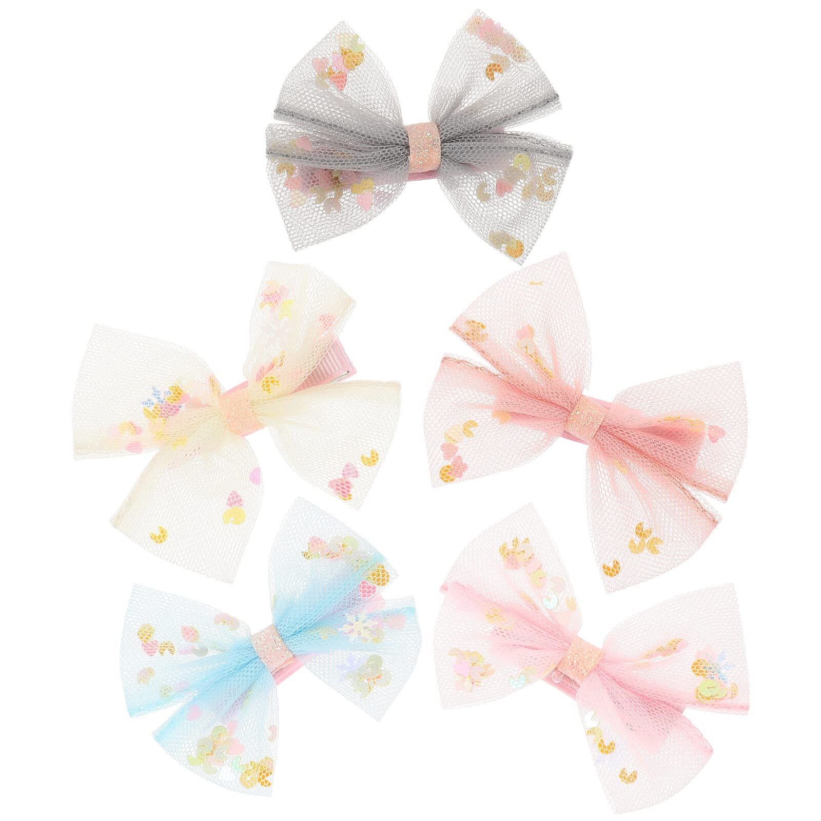 15pcs Baby Hair Clips for Girls - Cute Toddler Hair Bows for Party & Daily Use
