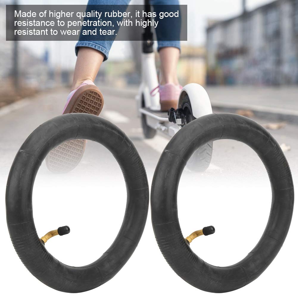 2PCS 8.5 Inch Electric Scooter Inner Tubes - Heavy Duty Rubber Inflatable Replacement Tires for Xiaomi M365 Scooter (8.5 x 2) - Perfect for Commuting, Urban Travel & Last-Mile Transportation