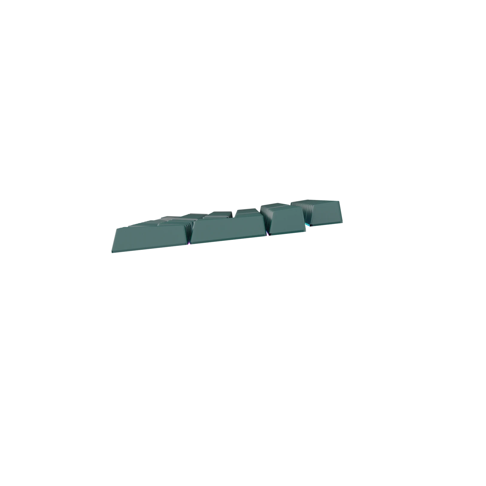 Custom Keycaps for Mechanical Keyboards - Totem Green Design - Durable PBT Material - Perfect for Gaming, Typing & Office Use