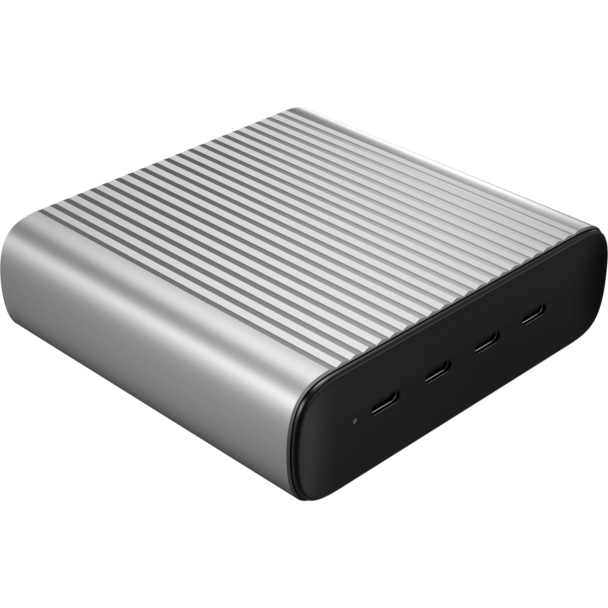 HyperJuice 245W GaN Fast Desktop Charger - 4-Port USB-C PD Power Adapter for MacBook Pro/Air, iPhone, iPad, Samsung - Compact & Powerful Charging Station for Home, Office & Travel