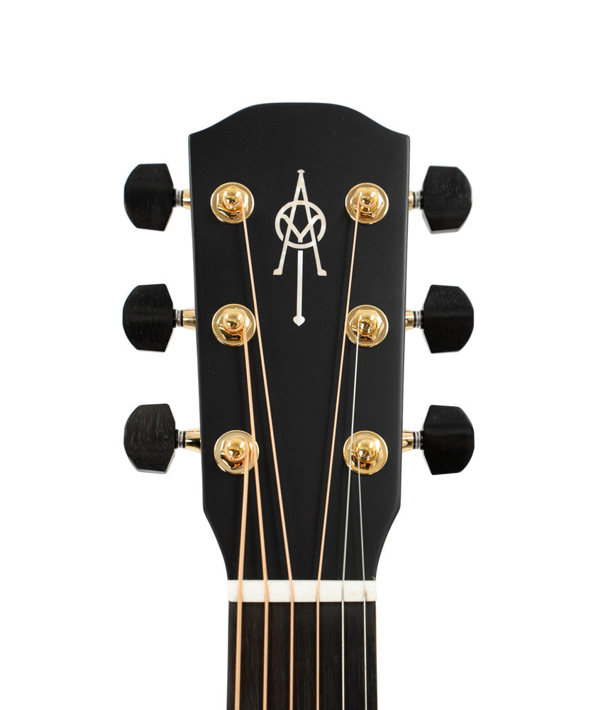 Alvarez Yairi Masterworks Folk/OM Acoustic Guitar - Solid Honduran Mahogany Top & Back | Perfect for Fingerstyle, Folk Music & Live Performances