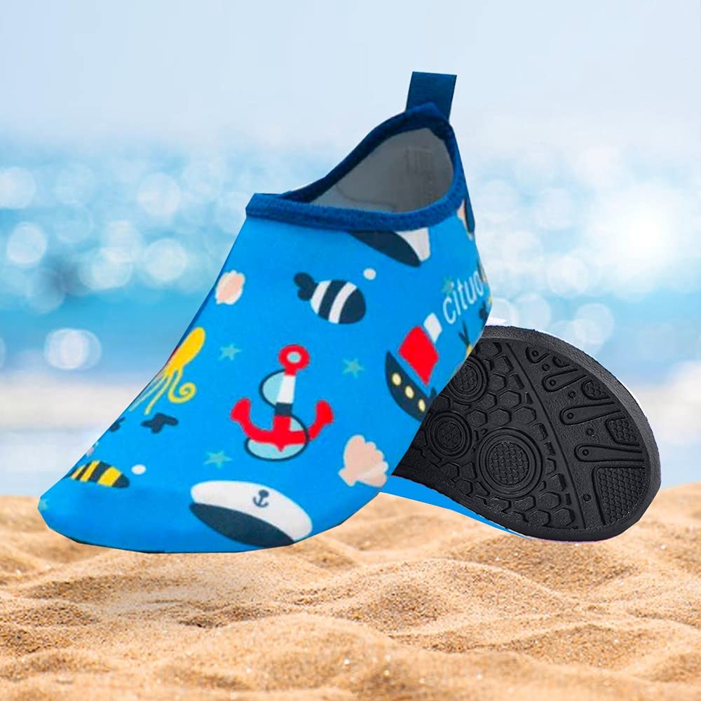 **Non-Slip Kids Summer Swim Shoes | Lightweight Water Shoes for Toddlers, Boys & Girls | Perfect for Pool, Beach & Water Play**