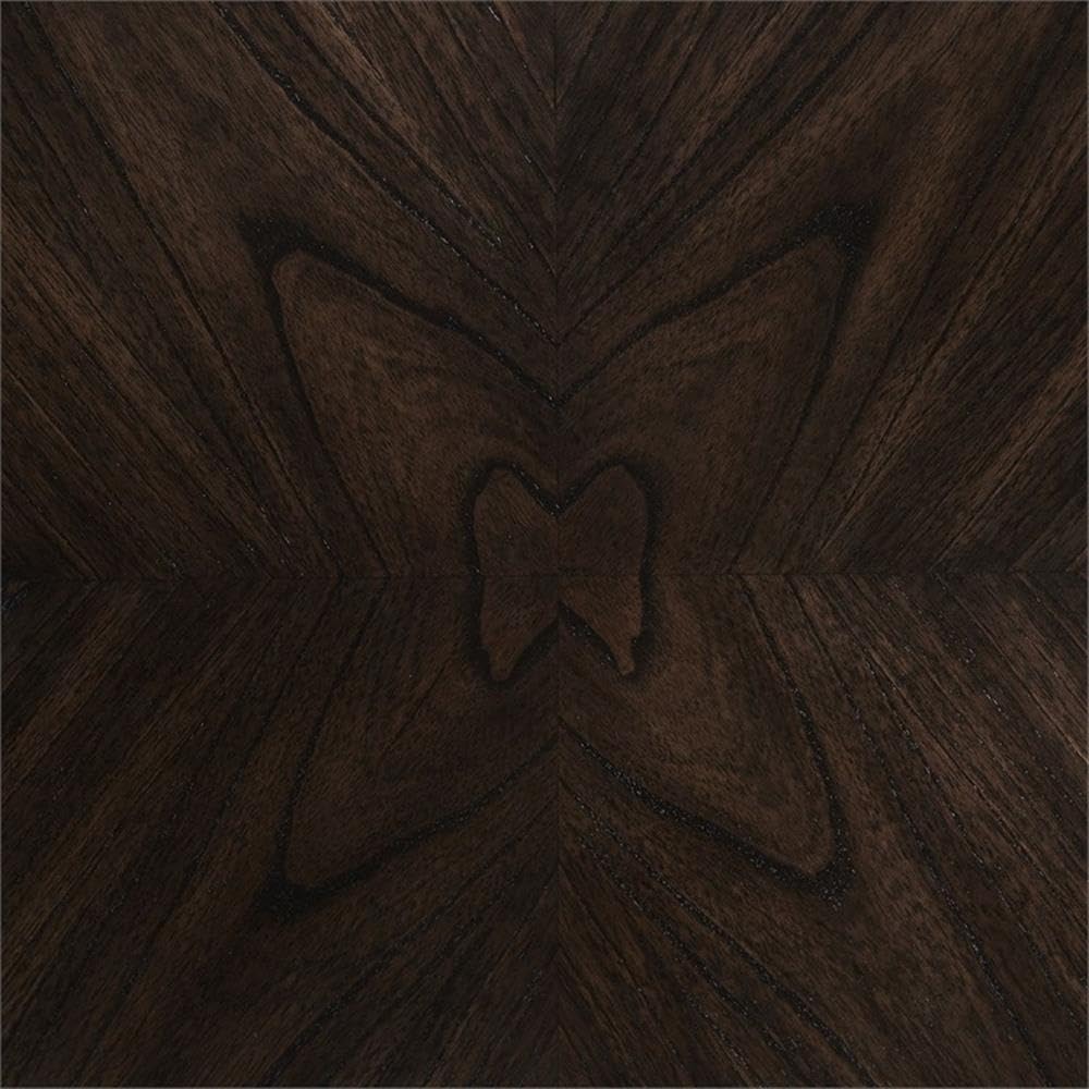BOWERY HILL Modern Walnut Counter Height Dining Table - Perfect for Small Spaces, Breakfast Nooks & Contemporary Kitchens