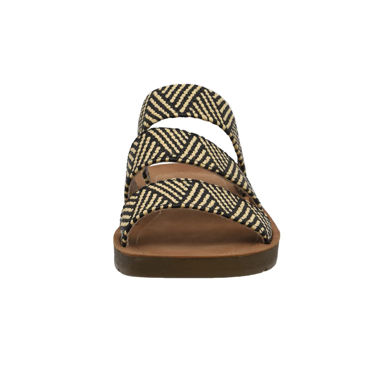 CUSHIONAIRE Women's Comfortable Sandals with Arch Support - Lightweight & Cushioned for Walking, Beach, Travel, and Everyday Wear