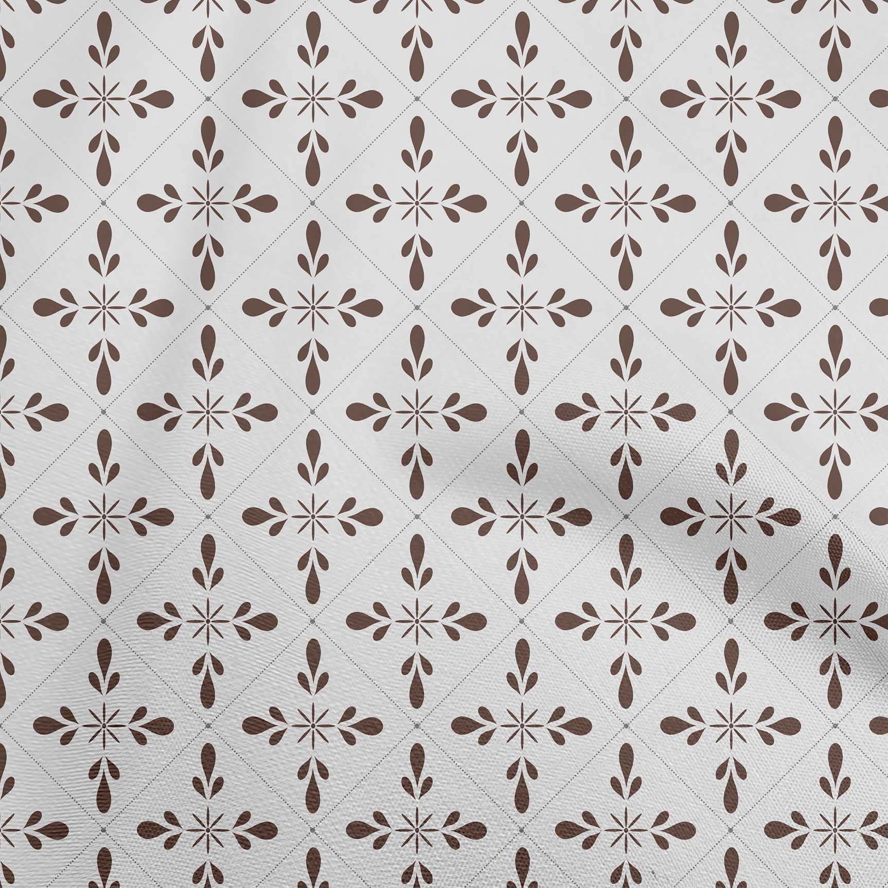 oneOone Soft Cotton Jersey Blush Pink Fabric - 58 Inch Wide Asian Block Print Dress Material by The Yard | Perfect for DIY Dresses, Skirts & Home Decor Projects