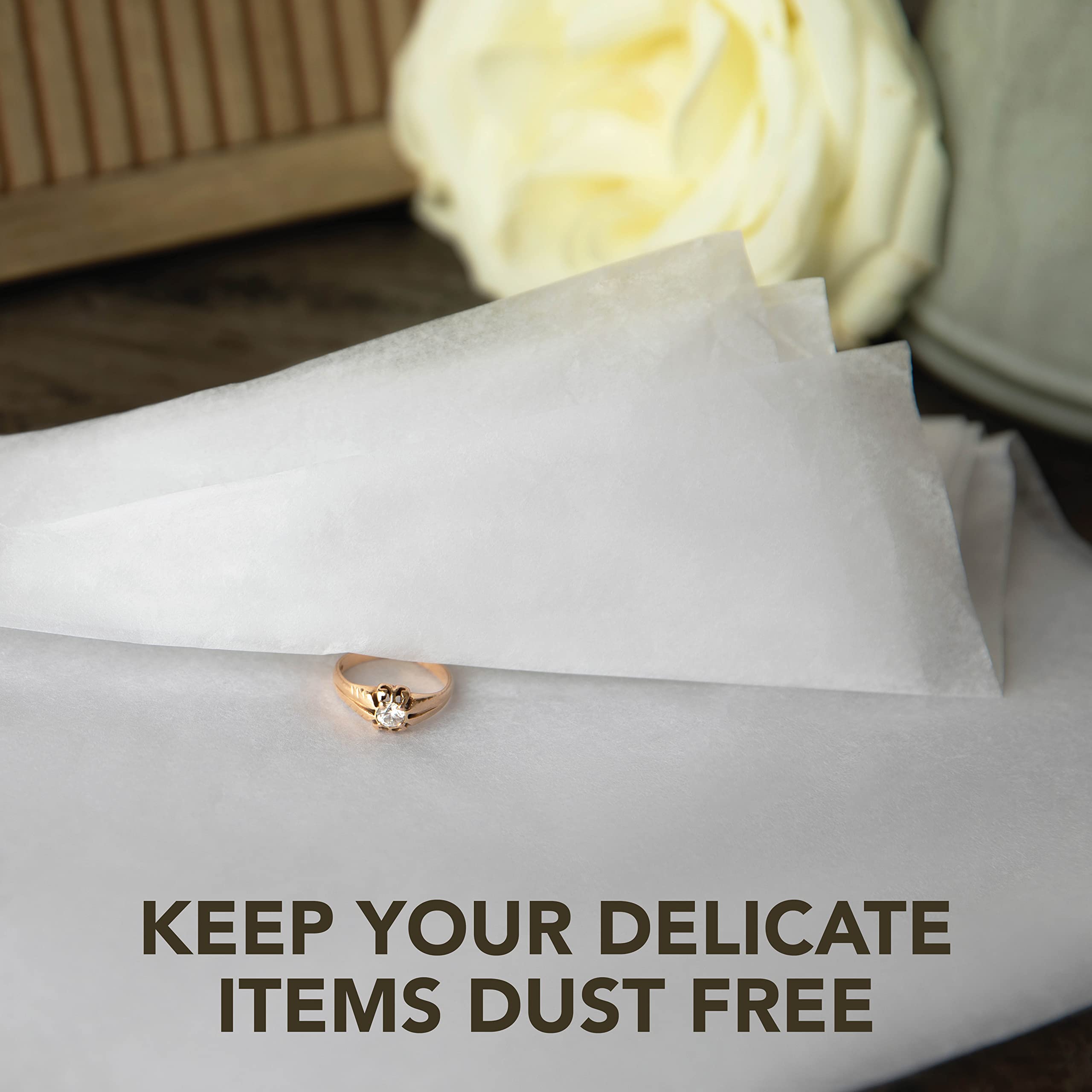 Premium White Tissue Paper for Gift Bags & Wrapping - 20