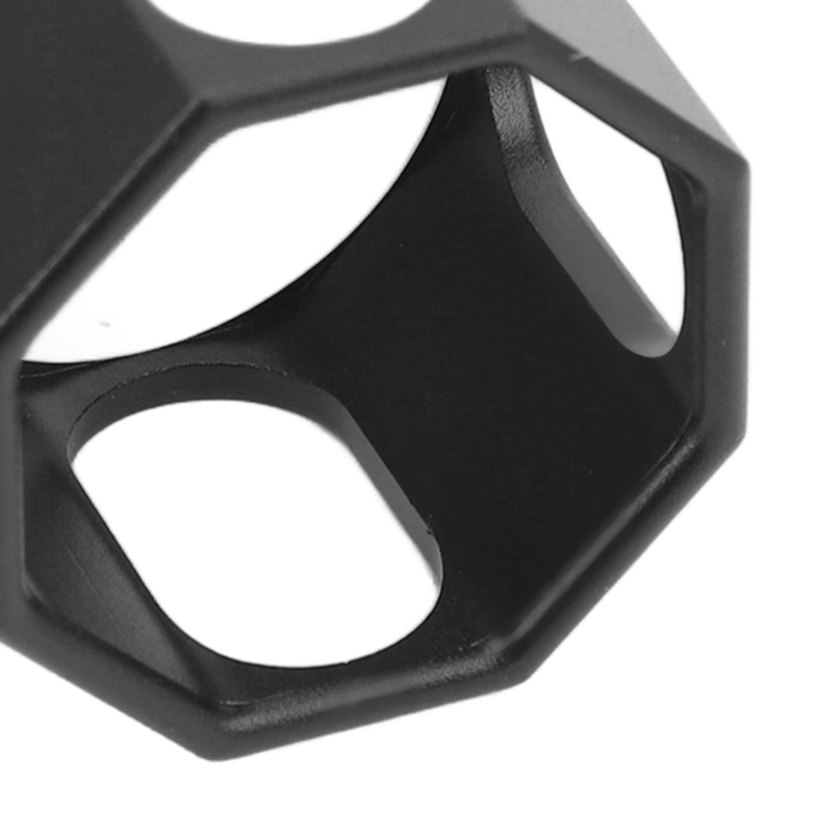 Keenso Black Aluminum Alloy Billiard Chalk Holder - Durable Pool Cue Chalk Cover for Professional & Home Use | Perfect for Bars, Game Rooms & Pool Halls