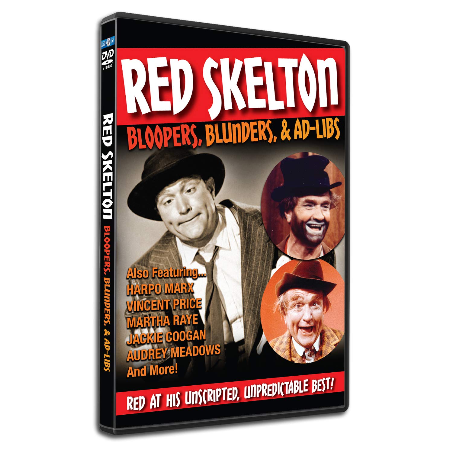 Red Skelton: Bloopers, Blunders & Ad-Libs - Classic Comedy Collection for Vintage Entertainment Lovers | Perfect for Movie Nights & Comedy Enthusiasts