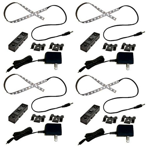 Inspired LED Sewing Machine Light Kit - 4 Pack Bright LED Lights for Sewing Machines | Perfect for Quilting, Crafting & DIY Projects | Great Gift for Sewing Enthusiasts