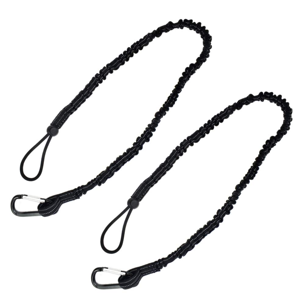 2 Pack Tool Lanyard with Safety Hook - Heavy Duty Fall Protection Equipment for Construction Workers | Secure Your Tools on Roofs, Scaffolding & High Places