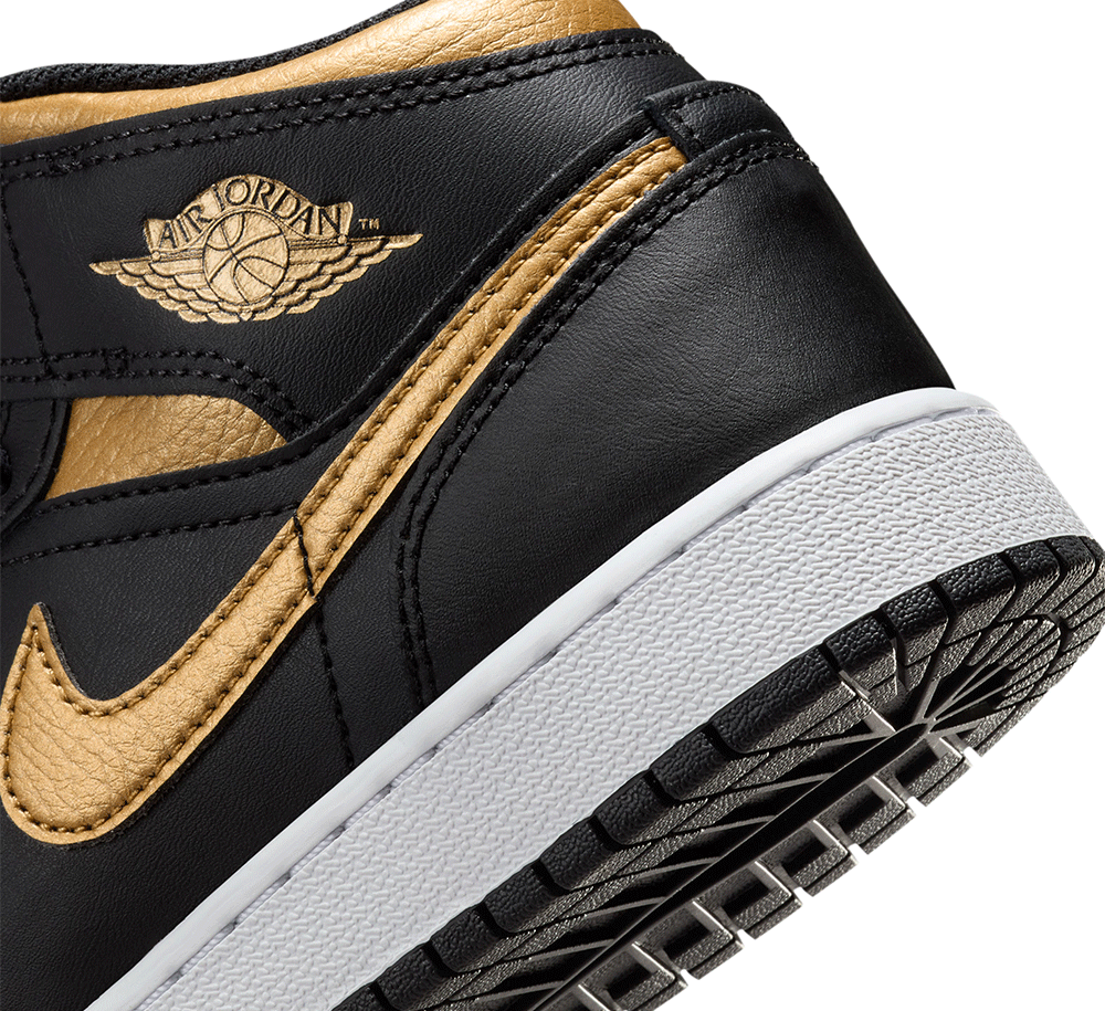 Air Jordan 1 Mid GS Basketball Shoes for Kids - Retro Style Sneakers for School, Sports & Casual Wear