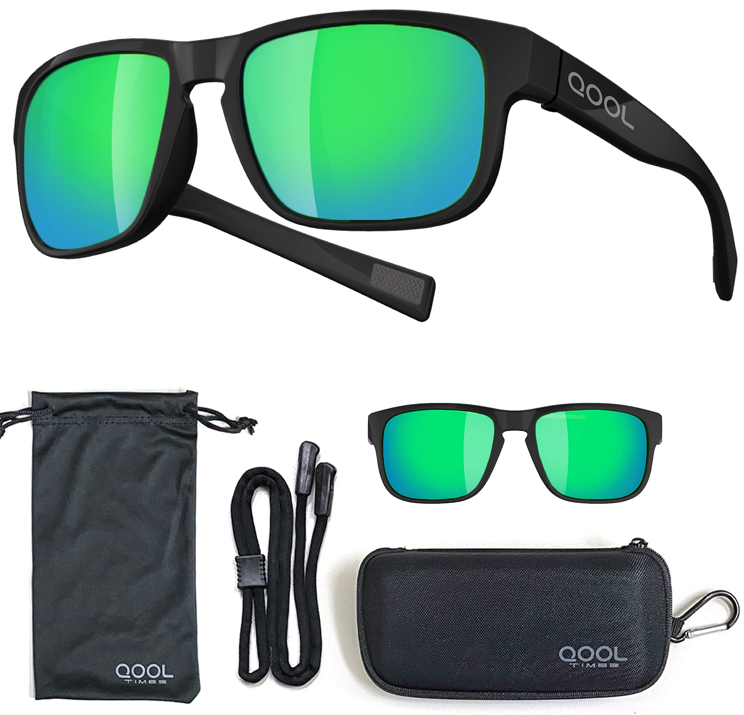 Polarized Fishing Sunglasses for Men & Women - UV Protection, Lightweight & Durable for Running, Hunting, Golf, Cycling & Hiking - Perfect Outdoor Sports & Active Lifestyle Accessories