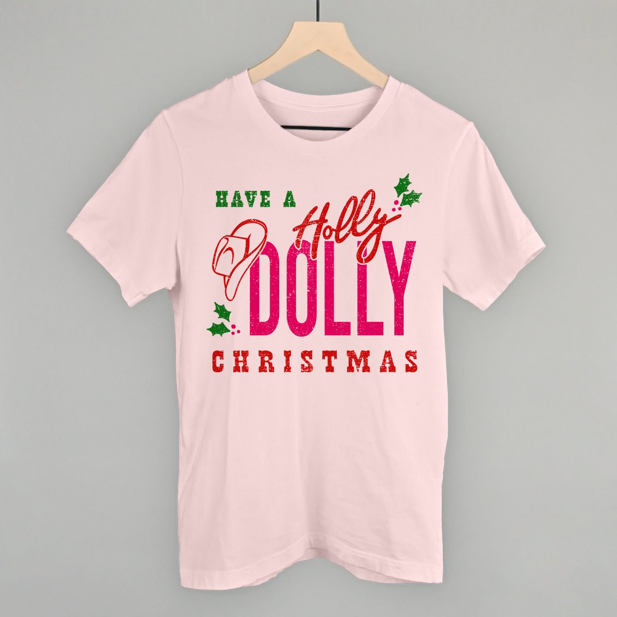 Christmas Holly Dolly - Festive Holiday Decor for Home, Party & Christmas Tree Decoration | Perfect for Xmas Gifts, Mantel Decor & Winter Celebrations