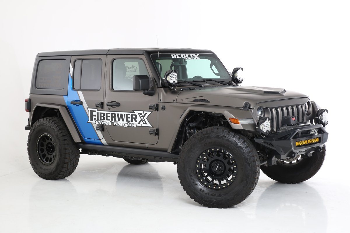 18-22 Jeep JL Stealth 4-Piece Fender Kit - Rugged Off-Road Protection for Jeep Wrangler JL Models | Perfect for Trail Riding & Off-Road Adventures