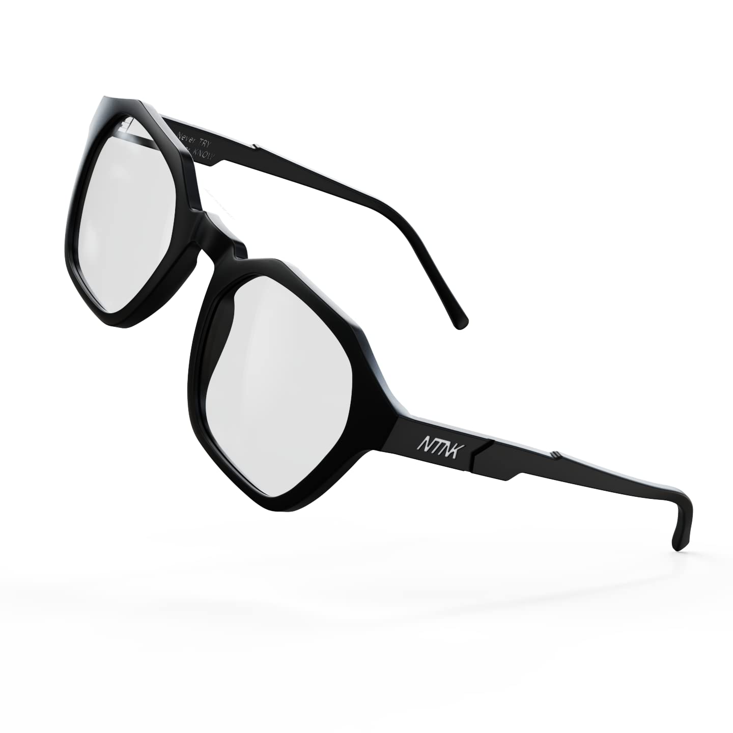 NTNK Vision N22 Blue Light Blocking Computer Glasses - Anti Eyestrain Gaming Glasses for Men & Women - Lightweight Acetate Frame - Reduce Digital Eye Strain for Work, Gaming & Screen Time