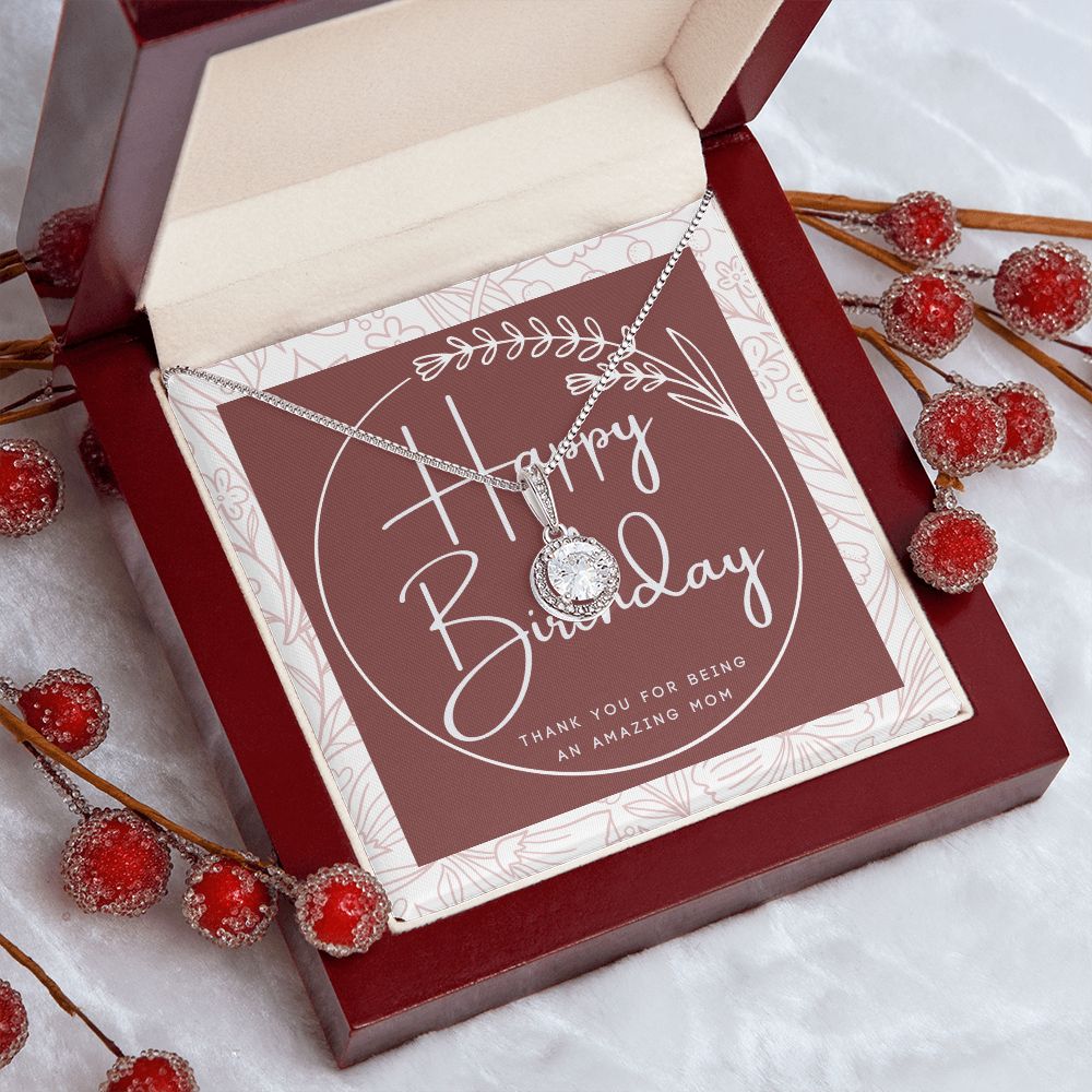 Best Birthday Jewelry Gifts for Mom - Elegant Necklace & Bracelet Set - Perfect Mother's Day, Anniversary or Special Occasion Present