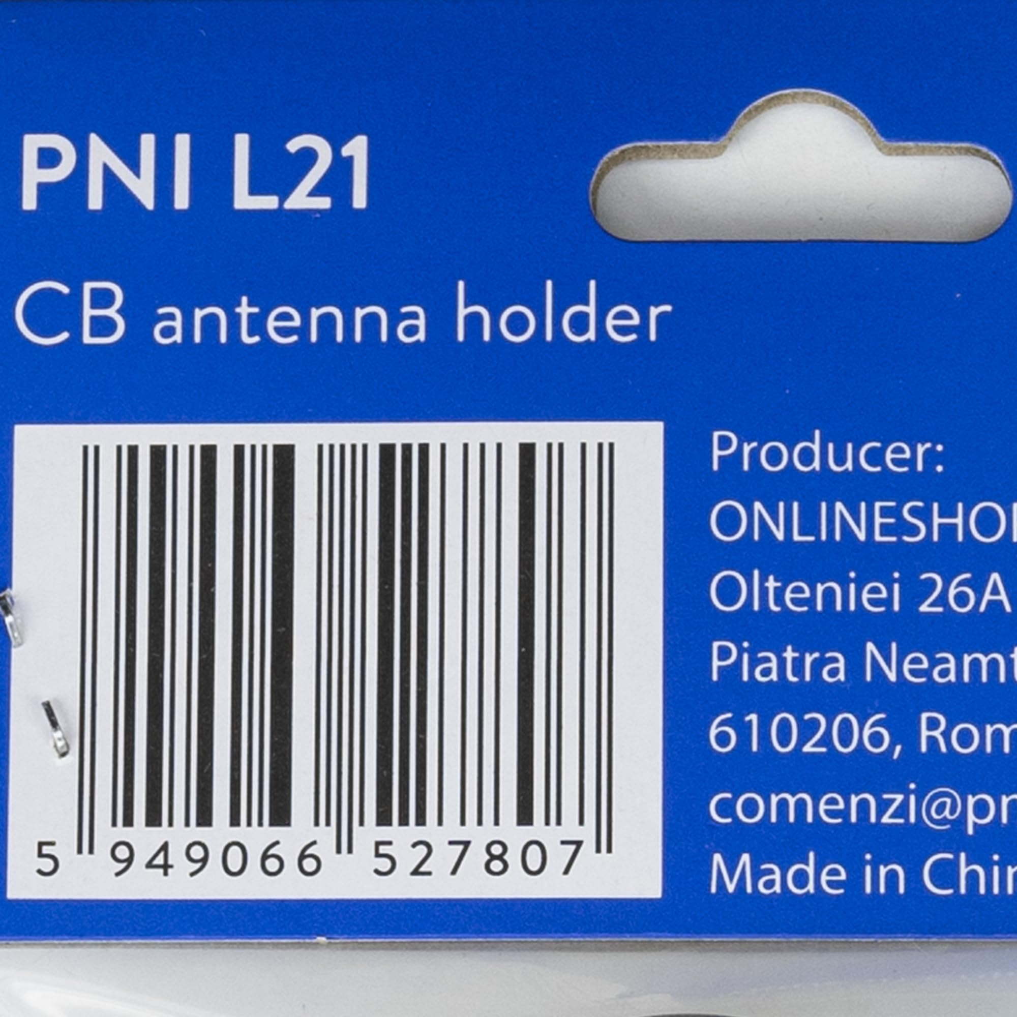 PNI L21 Metal Support Bracket for CB Radio Antenna Mounting - Durable & Sturdy Installation for Truck, Jeep & Off-Road Vehicles