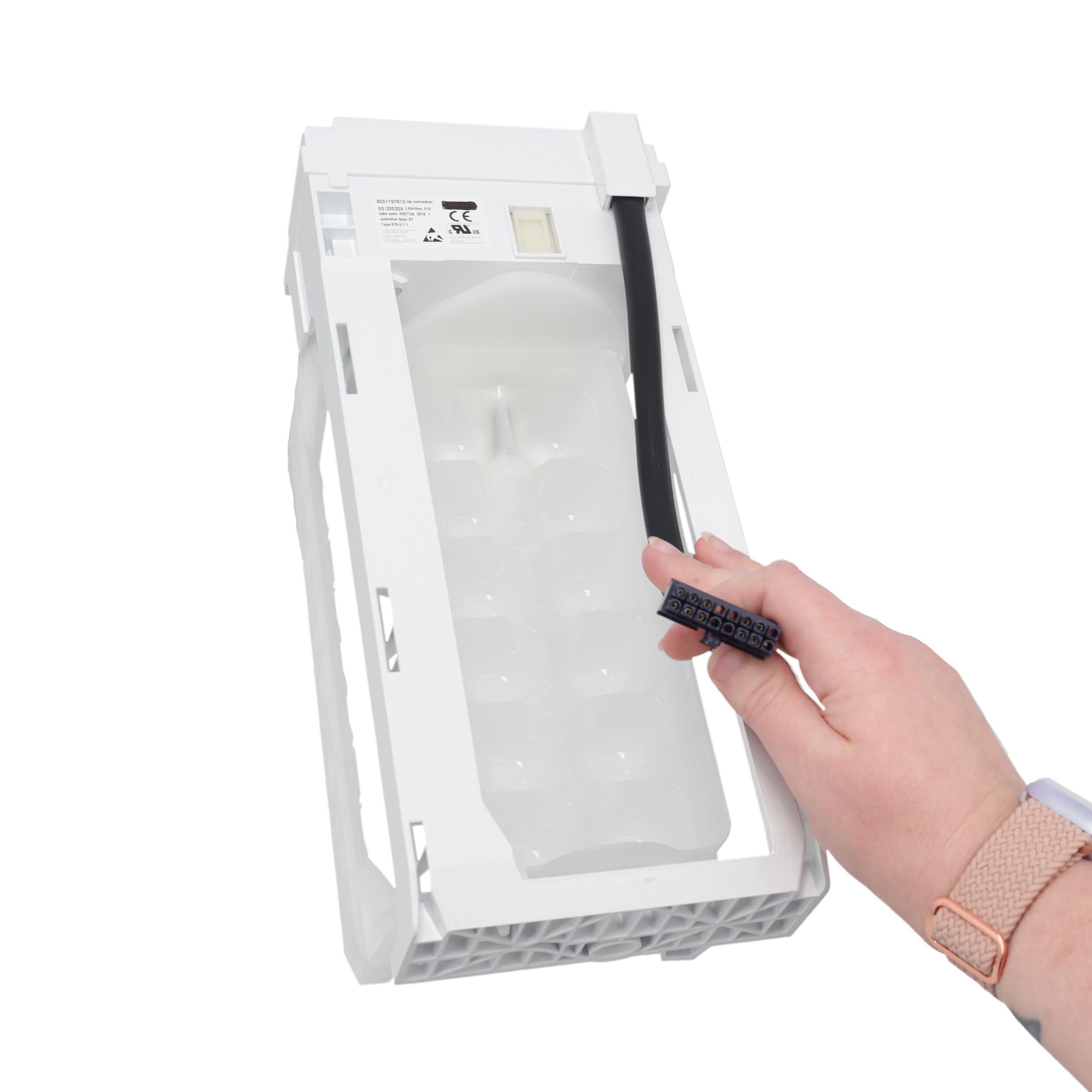 High-Quality Refrigerator Ice Maker Replacement - Compatible with AP6894086, Fits Various Fridge Models | Perfect for Home Kitchen, Office, and RV Refrigeration