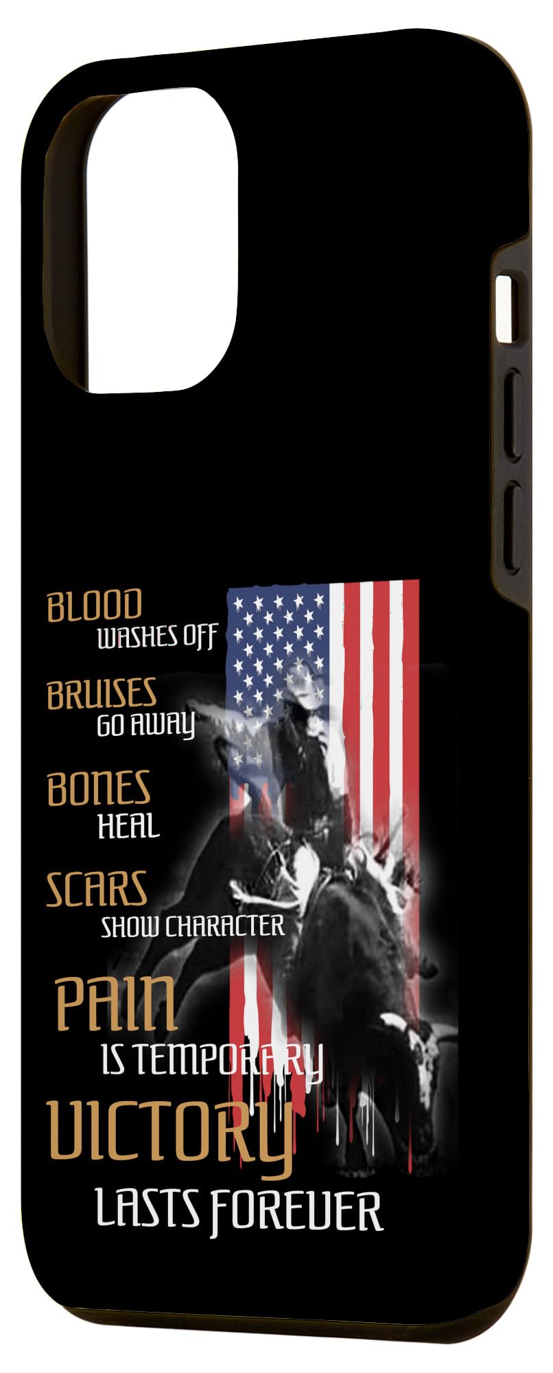 iPhone 12 Pro Max Case - Rugged Western Bull Riding Design for Men | Durable Protective Phone Cover for Rodeo, Cowboy Lifestyle & Outdoor Adventures