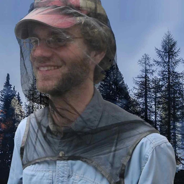 Ben's UltraNet Head Net - Lightweight Mosquito & Bug Protection for Outdoor Activities - Perfect for Hiking, Camping, and Fishing