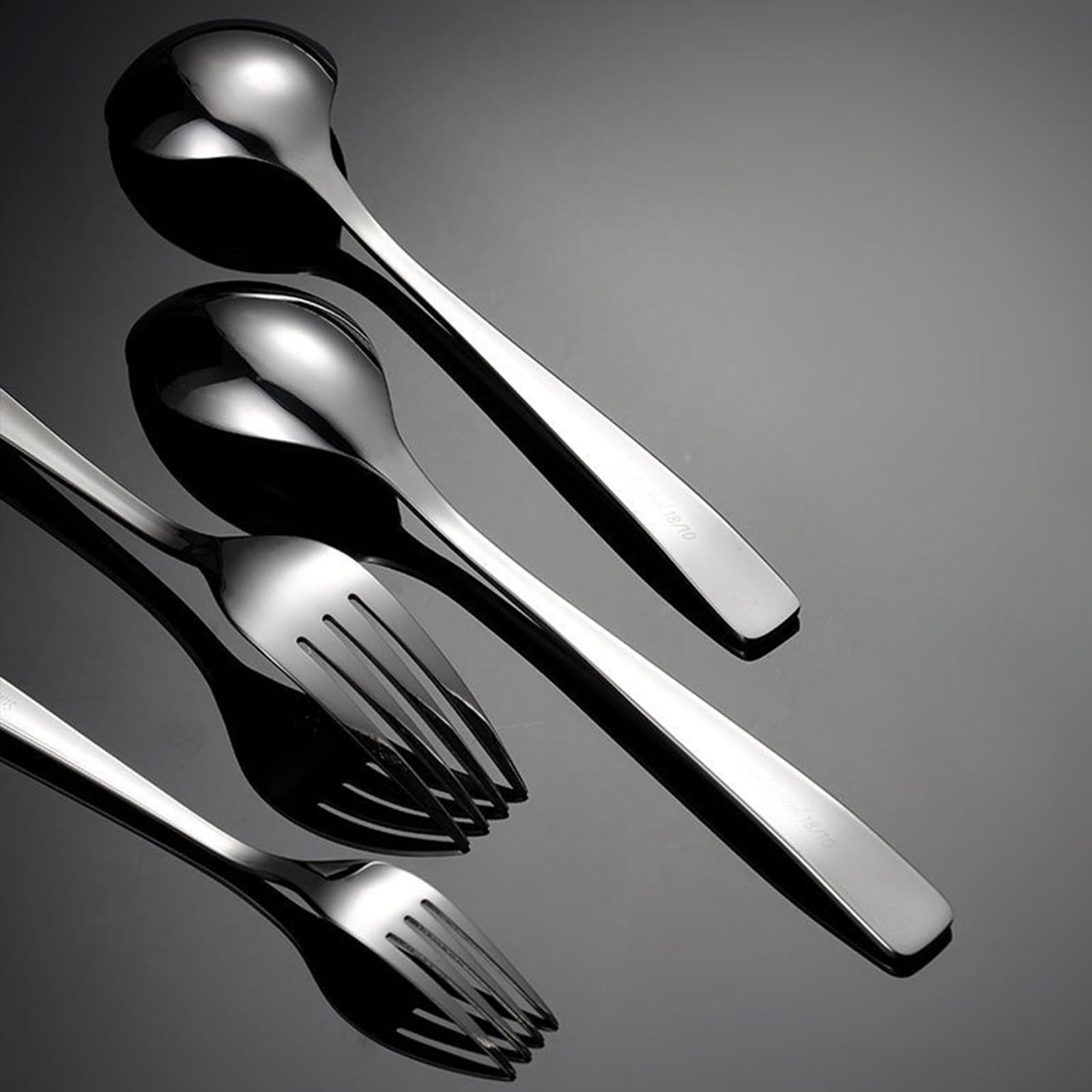 Premium 60-Piece Stainless Steel Silverware Flatware Set - Elegant Luxury Cutlery for 12 People, Dishwasher Safe | Perfect for Dinner Parties, Weddings & Everyday Dining