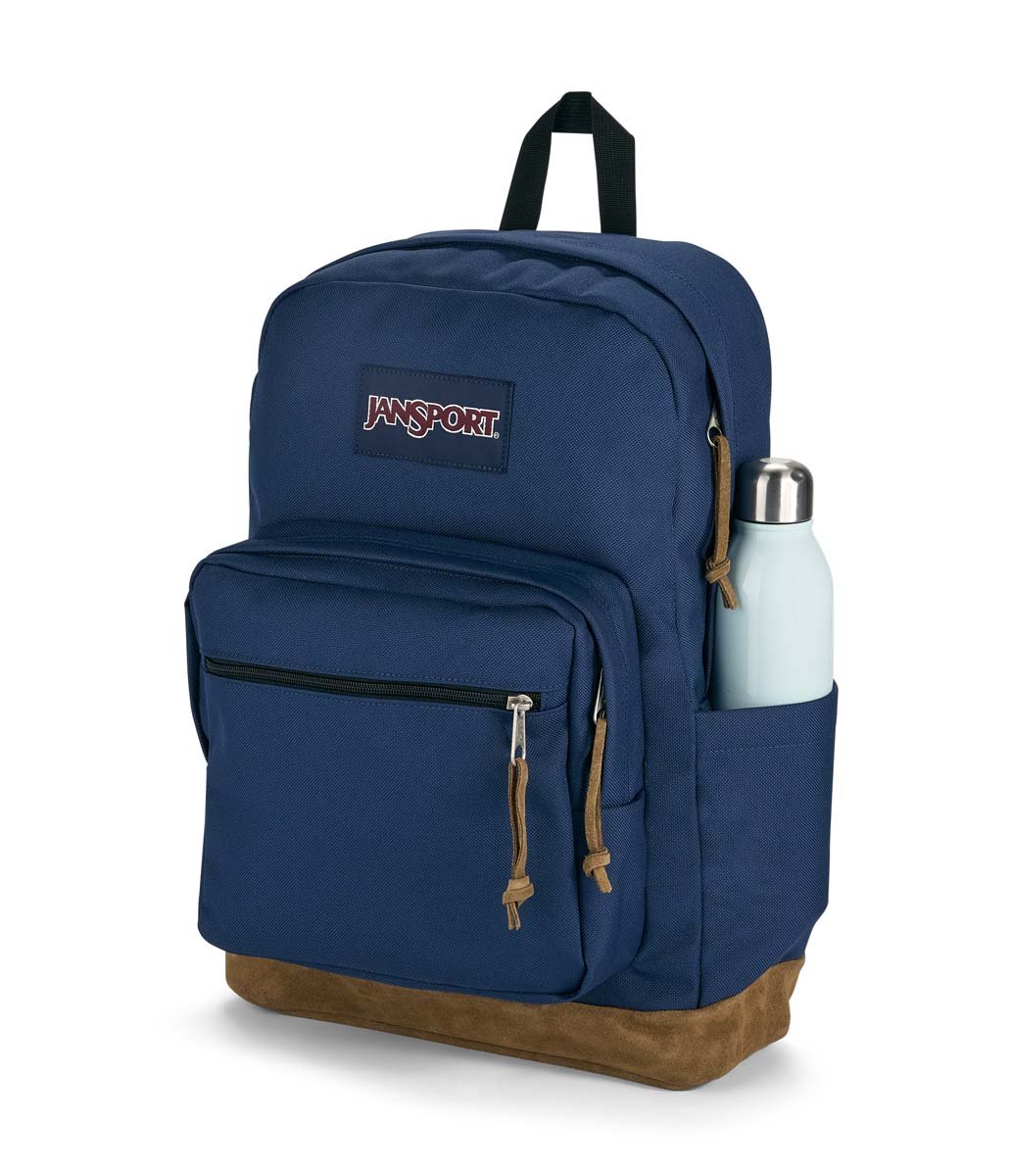 JanSport Right Pack Backpack - Navy Blue School & Travel Backpack for Students & Commuters | Durable Laptop Bag for College, Work & Outdoor Adventures