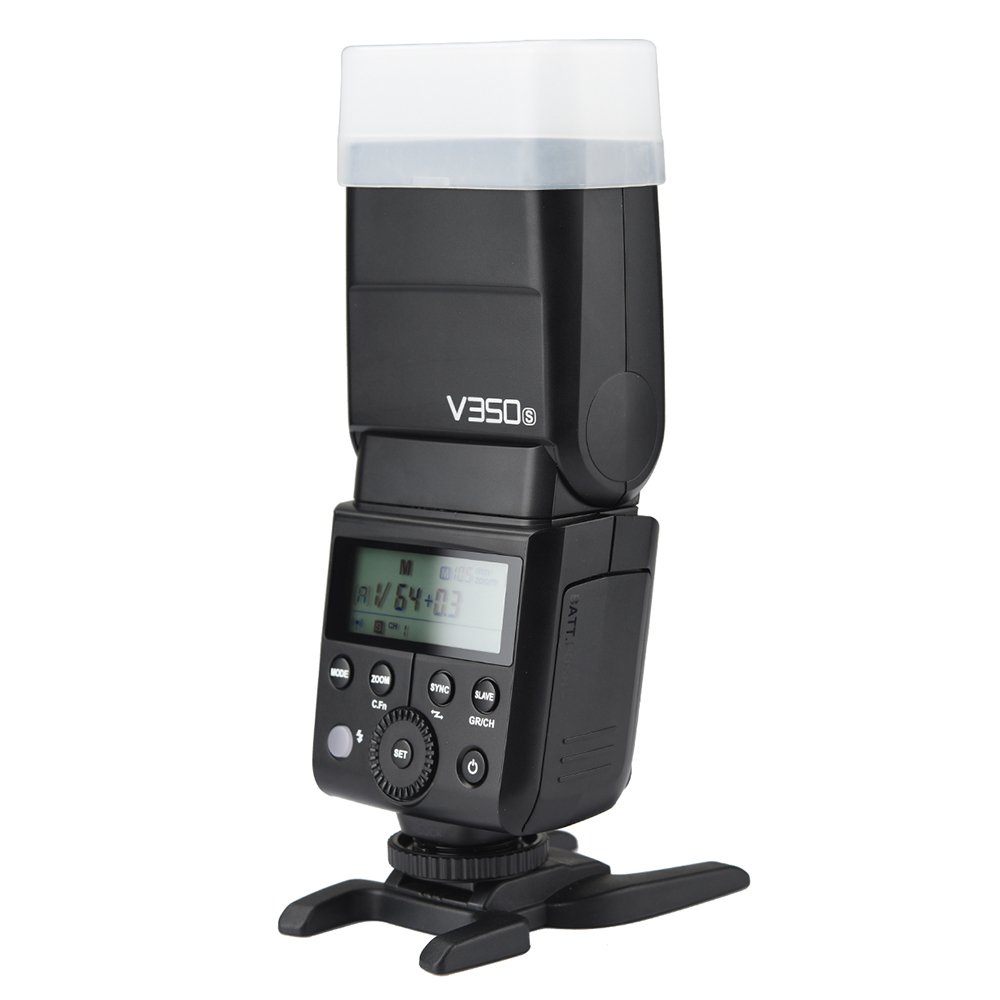 Lechnical V350S 2.4G Wireless TTL Camera Flash with HSS 1/8000s, 2000mAh Li-ion Battery & Charger - Compatible with Sony A77II, A7RII, A7R, A58, A99, ILCE6000L - Perfect for Portrait, Wedding & Studio Photography