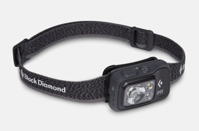 Black Diamond Spot 400 Headlamp - 400 Lumens, Waterproof, Rechargeable Headlight for Camping, Hiking & Outdoor Adventures