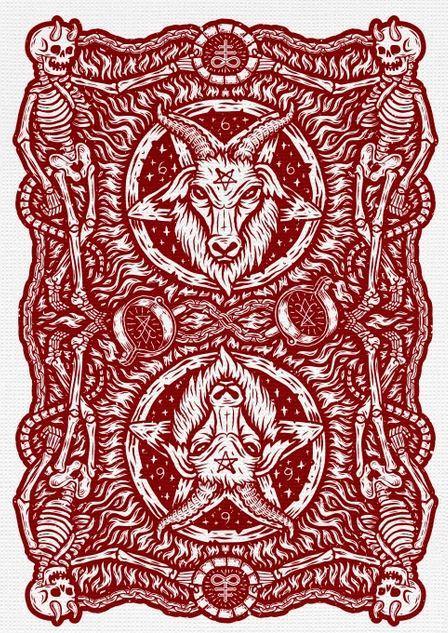 Premium 666 Crimson Flare Playing Cards - Elegant Poker Deck for Magic Tricks, Cardistry & Casino Games | Perfect for Poker Nights, Magic Shows & Collectors