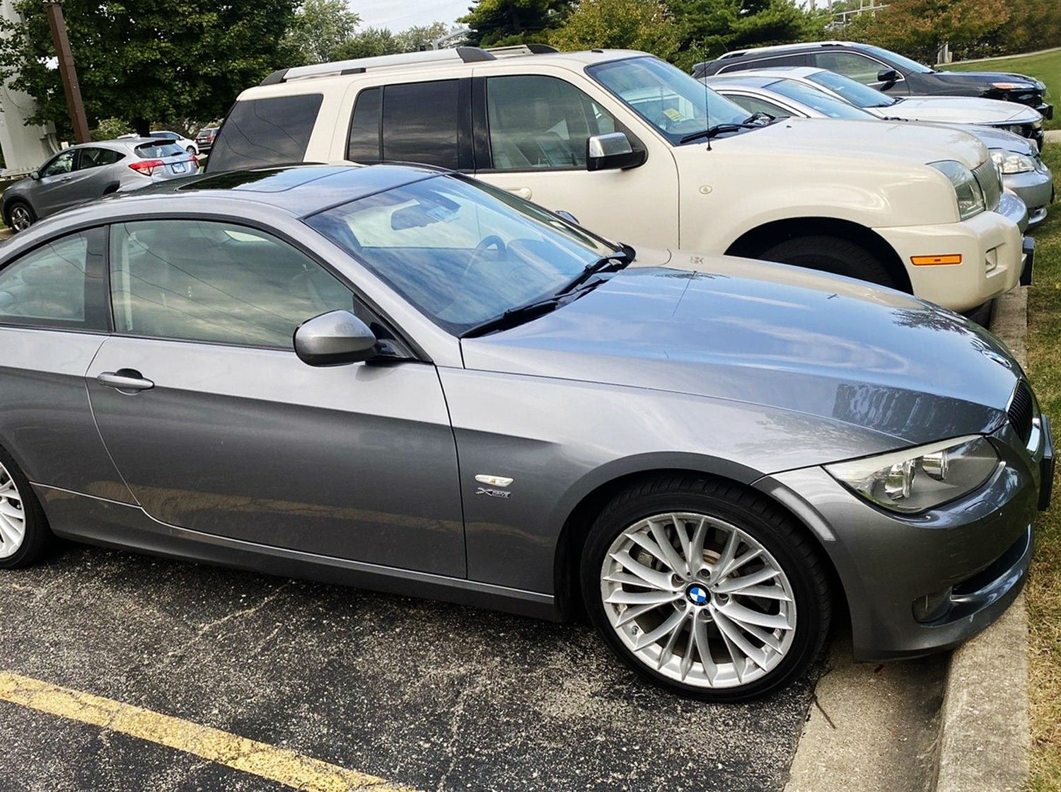 Clear Lens Front Bumper Wheel Arch Side Markers for BMW E92 E93 3 Series Coupe - Perfect for Night Driving & Enhanced Vehicle Visibility