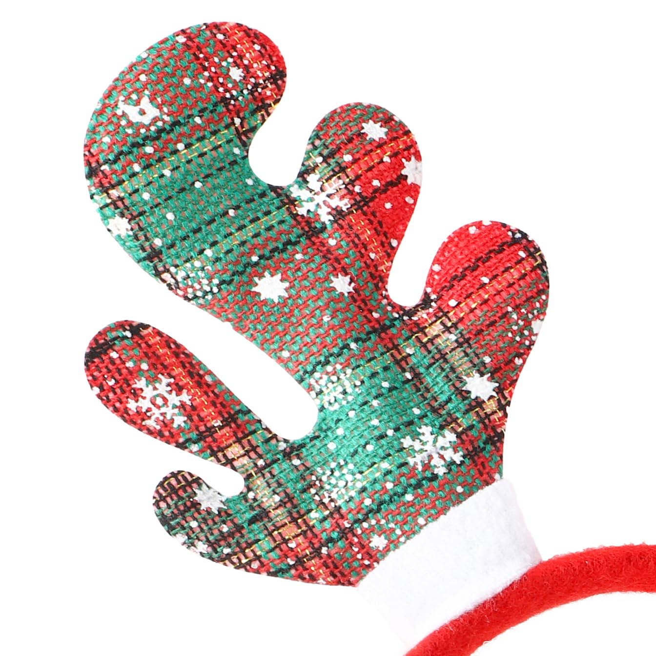 Festive Christmas Headbands with Antlers - Cute Xmas Dress Up Ears for Men, Women & Kids - Holiday Party Costume Accessories for Family Gatherings, Office Parties & Christmas Photo Shoots