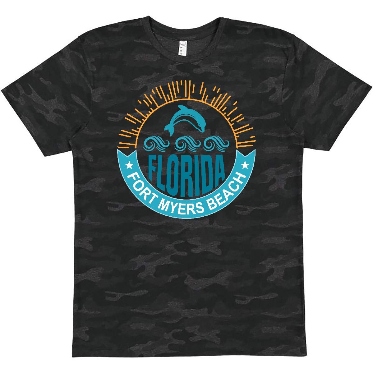 Inktastic Fort Myers Beach Florida Vacation T-Shirt - Comfortable Graphic Tee for Beach Lovers, Summer Travel & Florida Souvenirs