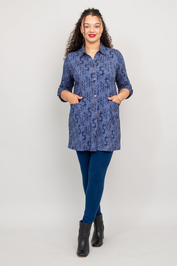 Charlie Tunic - Soft Bamboo Fabric Mexican Style Blouse for Women | Perfect for Beach Vacation, Summer Outfits & Boho Fashion