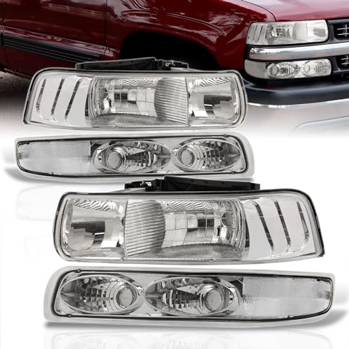 OE Style - Chrome Housing / Clear Reflector