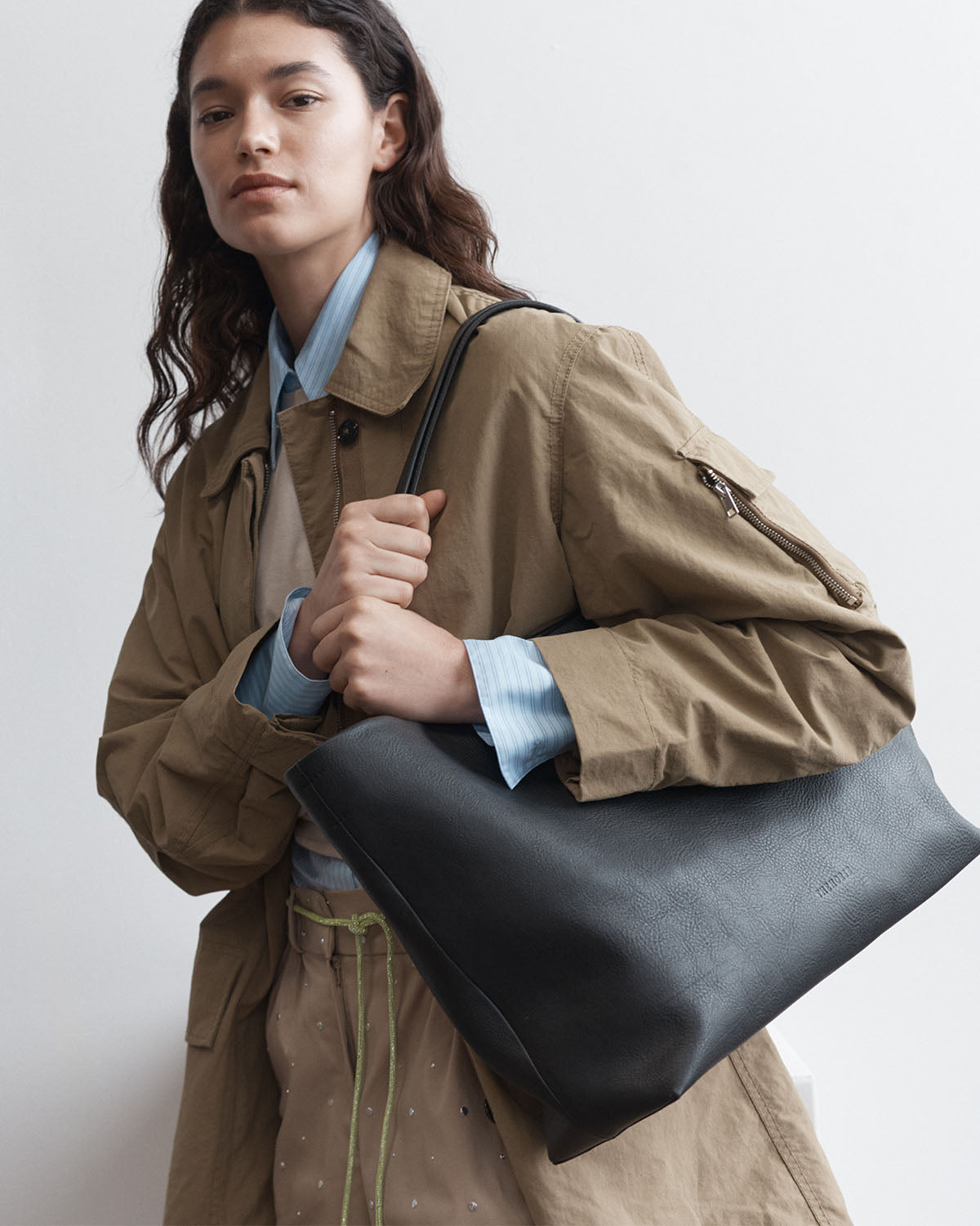 Stylish Black Teddy Tote Bag for Women - Soft Plush Shoulder Handbag - Perfect for Work, Shopping & Daily Use